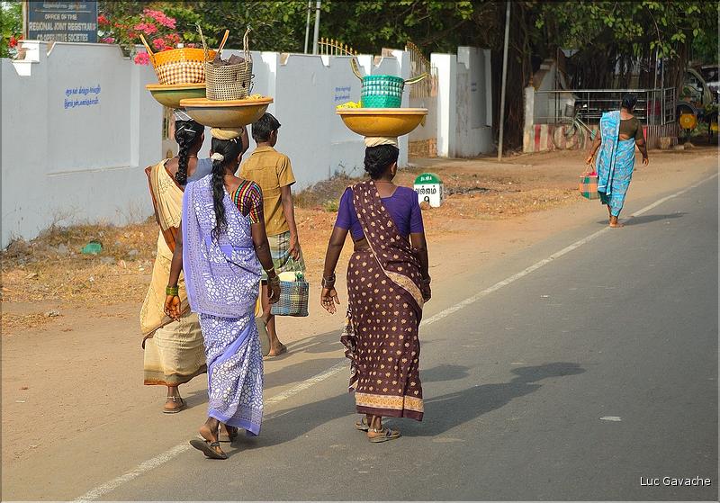 En route vers la ville de Trichy. (2)