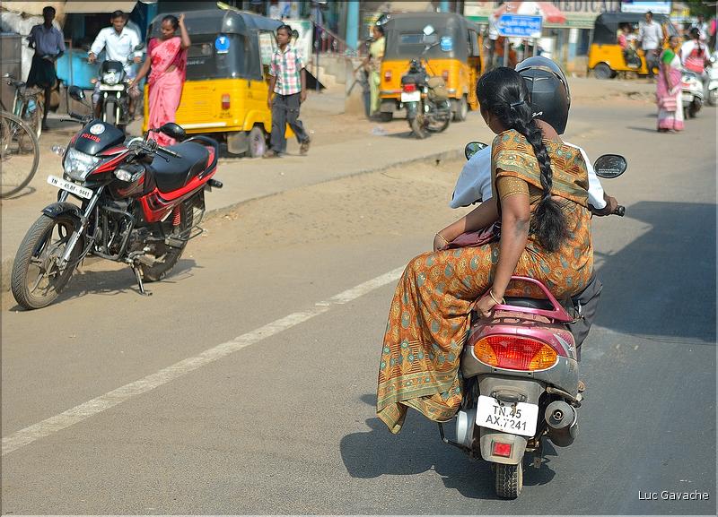En route vers la ville de Trichy. (6)
