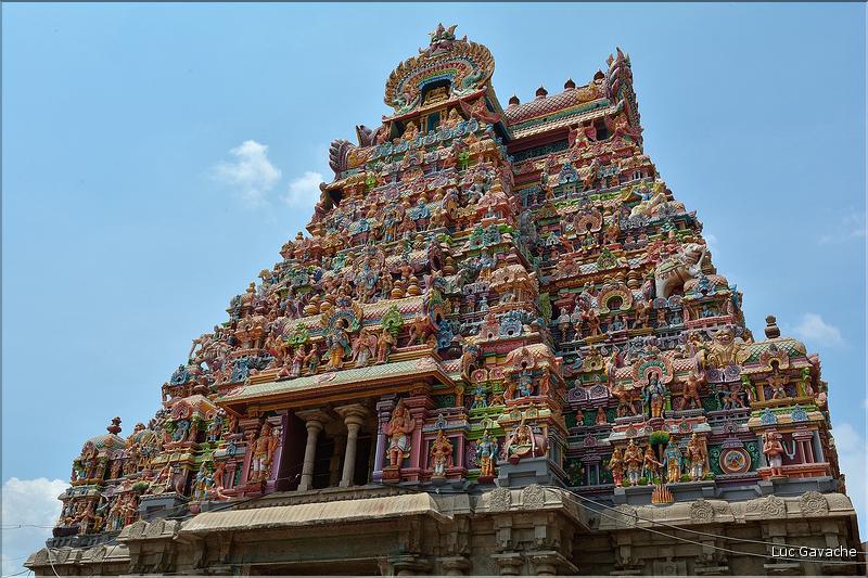 Jour de pèlerinage au Temple de Srirangam à Trichy. (9)