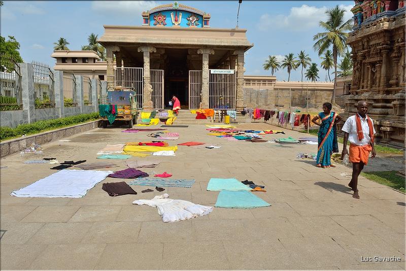 Jour de pèlerinage au Temple de Srirangam à Trichy. (13)