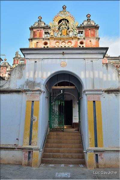 Les belles demeures du Chettinad à Karaikudi. (31)