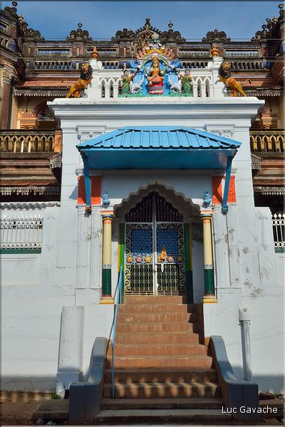 Les belles demeures du Chettinad à Karaikudi. (32)