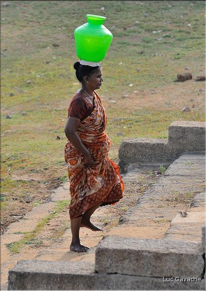 Dans les rues du village de Karaikudi. (7)