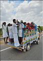 Sur la route entre Thanjavur et Madurai. (1)