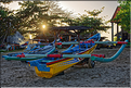1 Lever de soleil sur le port de pêche de Jimbaran... (1)