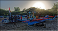 1 Lever de soleil sur le port de pêche de Jimbaran... (3)