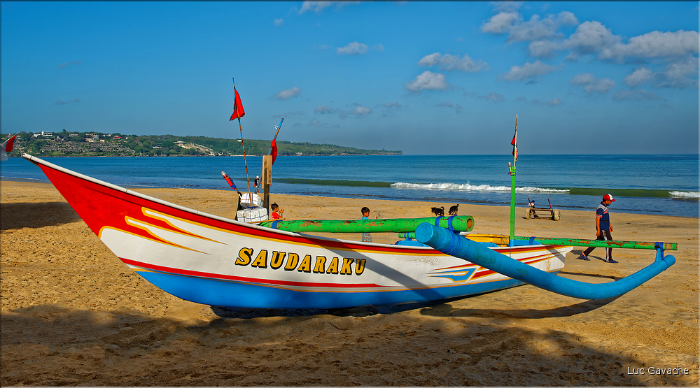 6 Les typiques et magnifiques bateaux de pêche balinais de Jimbaran. (4)
