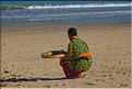 7 Offrandes à la mer sur la plage de Jimbaran selon le rite hindou. (1)