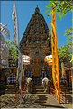 11 Le temple de Pura Taman Pule magnifiquement décoré pour la fête de Galungan. (2)