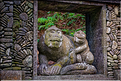 La forêt sacrée des singes, qui est en bordure de la ville d'Ubud, abrite une communauté de macaque gris. (22)