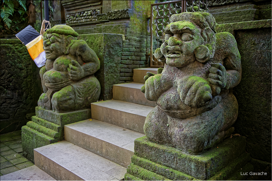 Au cur de la forêt sacrée, on trouve également le temple hindou de Pura Dalem Agung qui est dédié aux mauvais esprits. (2)