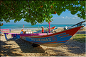 Les typiques et magnifiques bateaux de pêche balinais de Jimbaran. (5)