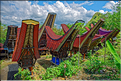 Le pays Toraja est une alternance de villages typiques et de cultures, principalement de riz. (28)