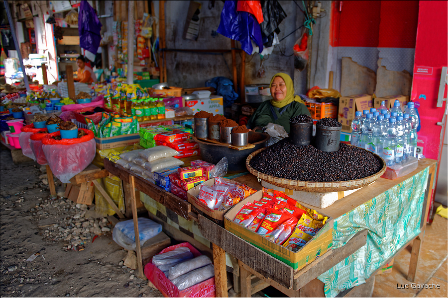 Un des marchés les plus renommés du pays Toraja est celui de Bolu. (9)