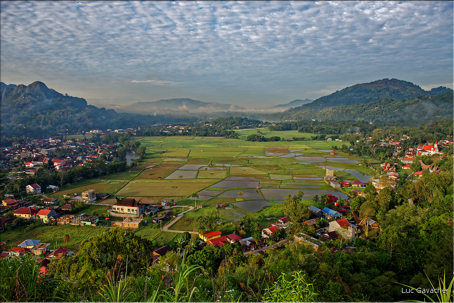 La petite ville de Rantepao est l'épicentre du pays Toraja. (1)