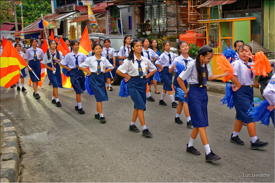 Jour de la Fête nationale de lindépendance à Rantepao. (10)
