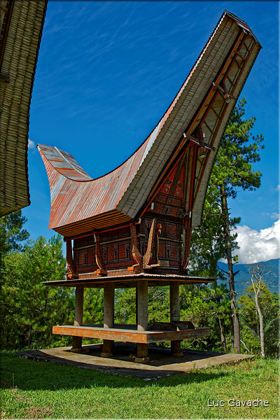 Les très originales maisons Toraja qui semblent rappeler les cornes des buffles (Rantepao). (21)