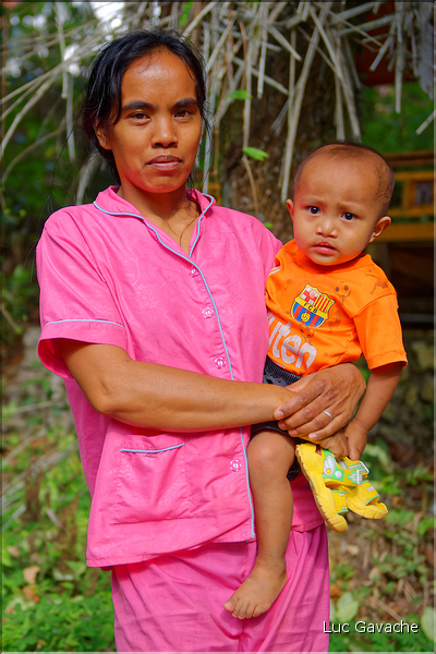 La vie dans la campagne Toraja. (23)