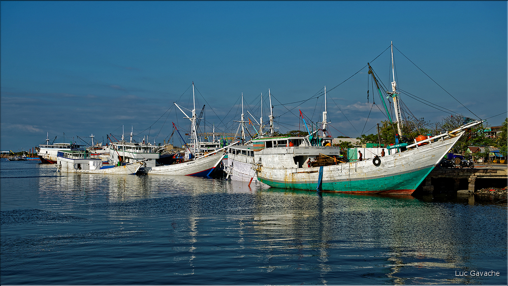 Le vieux port de Makassar. (1)