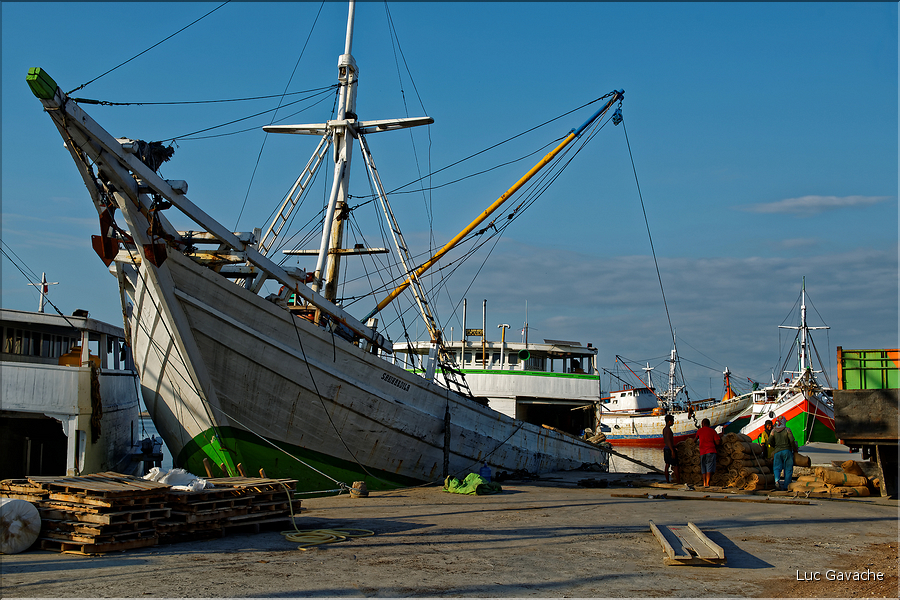 Le vieux port de Makassar. (21)