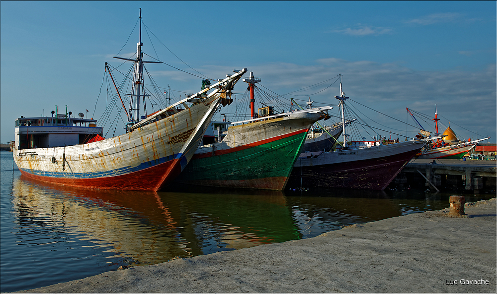 Le vieux port de Makassar. (24)