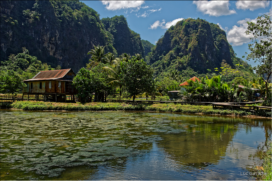 Le village de Berua dans la magnifique région karstique de Ramang Ramang. (6)