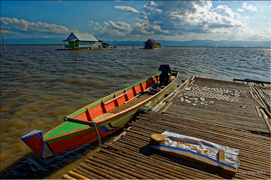 Le fruit de la pêche des Bugi (lac Tempe). (1)