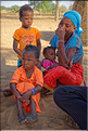 Petit campement d'une famille de nomade Peulh dans le Ferlo. (6)