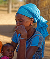 Petit campement d'une famille de nomade Peulh dans le Ferlo. (7)