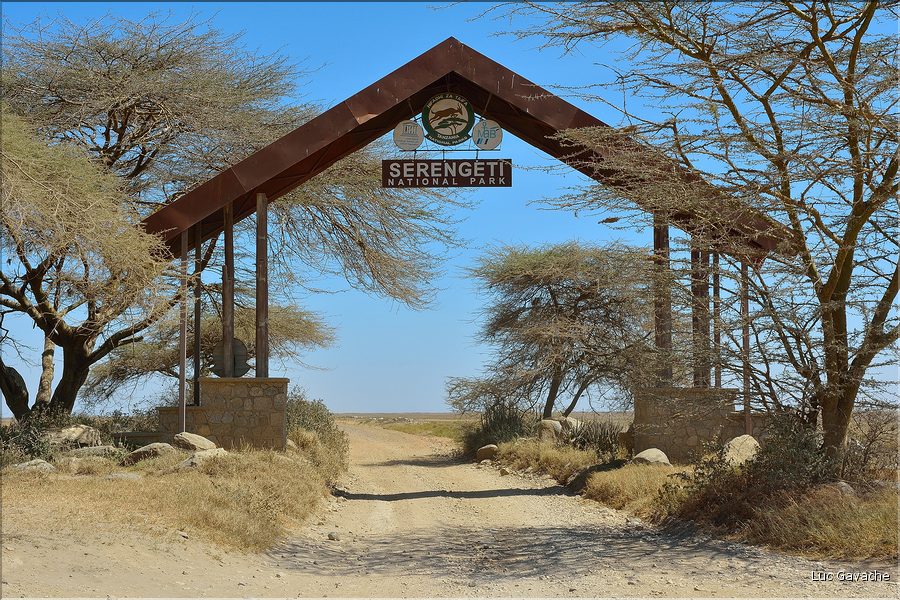 Une des portes d'entrée du Serengeti.