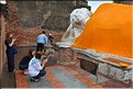 Le Wat Yai Chai Mongkon d'Ayatthaya fut érigé en 1592. (6)