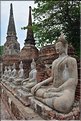 Le Wat Yai Chai Mongkon d'Ayatthaya fut érigé en 1592. (11)