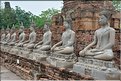 Le Wat Yai Chai Mongkon d'Ayatthaya fut érigé en 1592. (15)