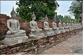 Le Wat Yai Chai Mongkon d'Ayatthaya fut érigé en 1592. (16)