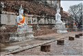 Le Wat Yai Chai Mongkon d'Ayatthaya fut érigé en 1592. (22)