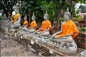 Le Wat Yai Chai Mongkon d'Ayatthaya fut érigé en 1592. (23)