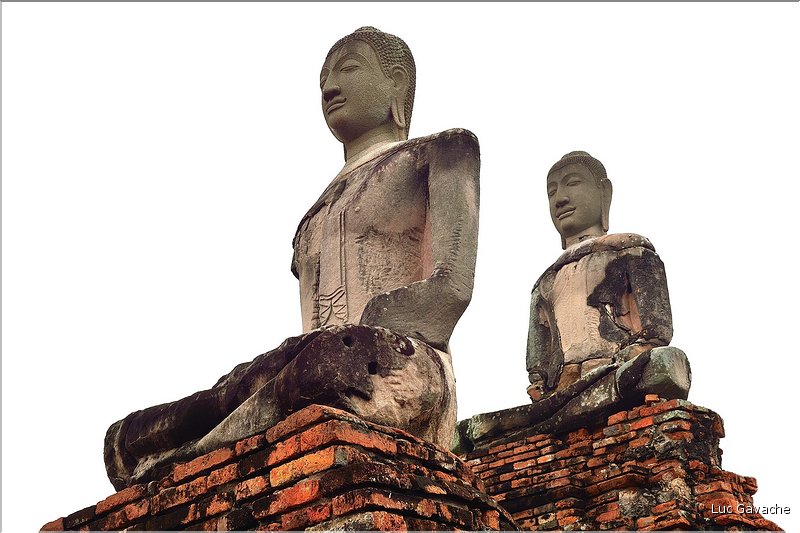 De style Khmer, le Wat Chai Watthanaram d'Ayatthaya date du XVII ème siècle. (13)