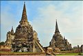 D'inspitation Sri-Lankaise, le Wat Phra Sri Sanphet d'Ayatthaya date de la fin du XV ème siècle. (4)