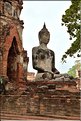 Le Wat Mahathat d'Ayutthaya fut édifié au XIV ème siècle. (3)