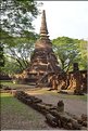 Sri Satchanalai fut fondé au XIII ème siècle pour les vice-rois de Sukhothai. Ici Wat Nang Phaya. (2)