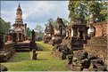 Wat Chedi Chet Thaeo à Sri Satchanalai. (2)