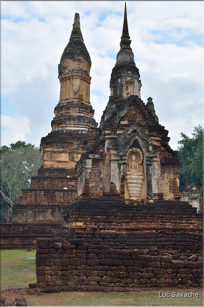 Wat Chedi Chet Thaeo à Sri Satchanalai. (5)