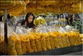 Le marché aux fleurs et aux primeurs de Bangkok.   (8)