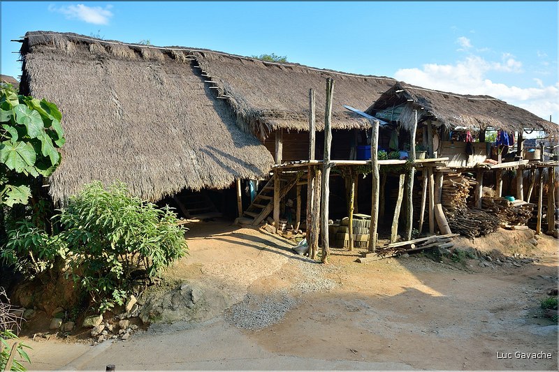 Le village Yafu est peuplé de l'ethnie Lahu qui est originaire de Birmanie. (1)
