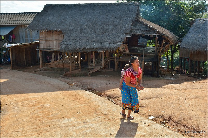 Le village Yafu est peuplé de l'ethnie Lahu qui est originaire de Birmanie. (5)