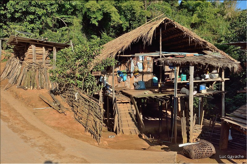 Le village Yafu est peuplé de l'ethnie Lahu qui est originaire de Birmanie. (8)