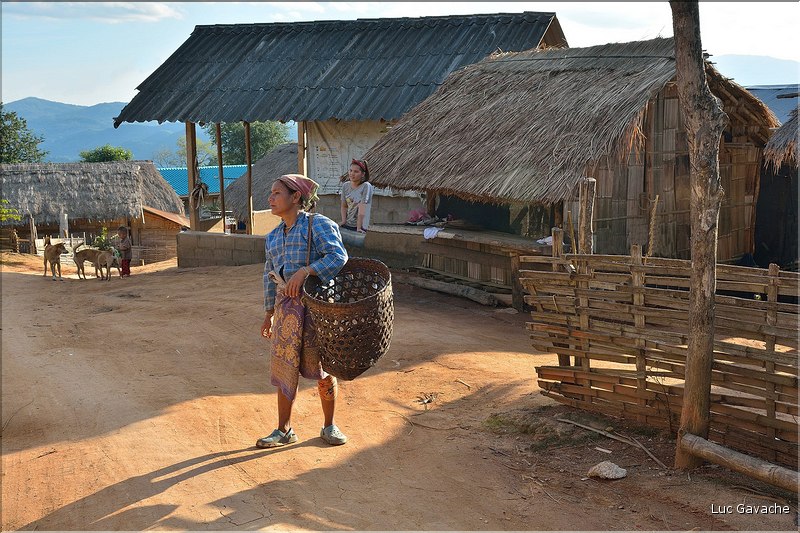 Le village Yafu est peuplé de l'ethnie Lahu qui est originaire de Birmanie. (10)
