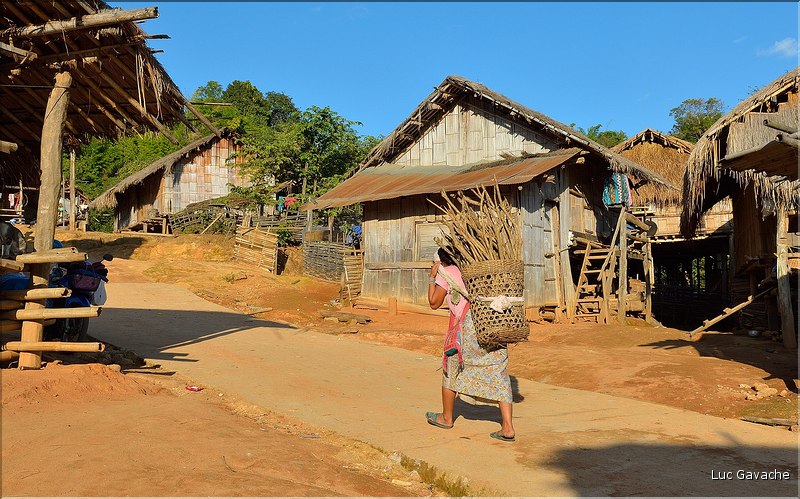 Le village Yafu est peuplé de l'ethnie Lahu qui est originaire de Birmanie. (15)