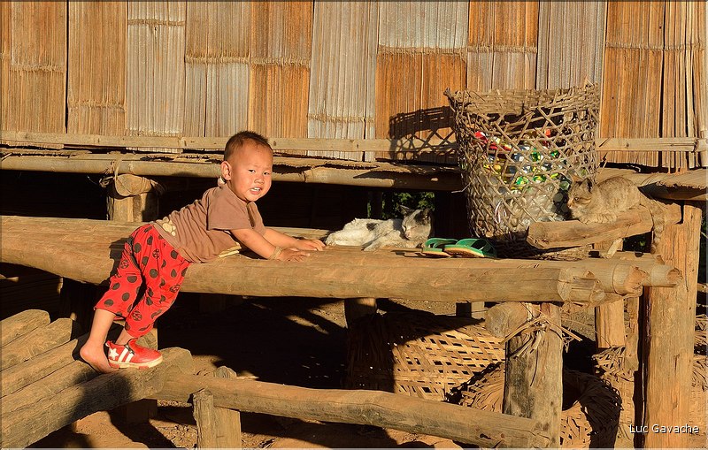 Le village Yafu est peuplé de l'ethnie Lahu qui est originaire de Birmanie. (24)