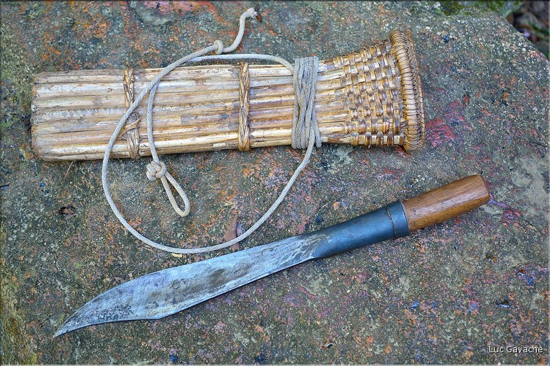 Confection d'objets en bambou. Cascade Huay Mae Xai. (5)